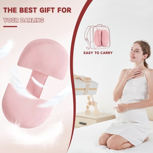 Soft Pregnancy Maternity Pillow Support for Back, Hips, Legs, Belly - NEW - Picture 11 of 12